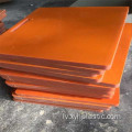Aprīkojuma komponents Cieta melna/oranža bakelīta plāksne